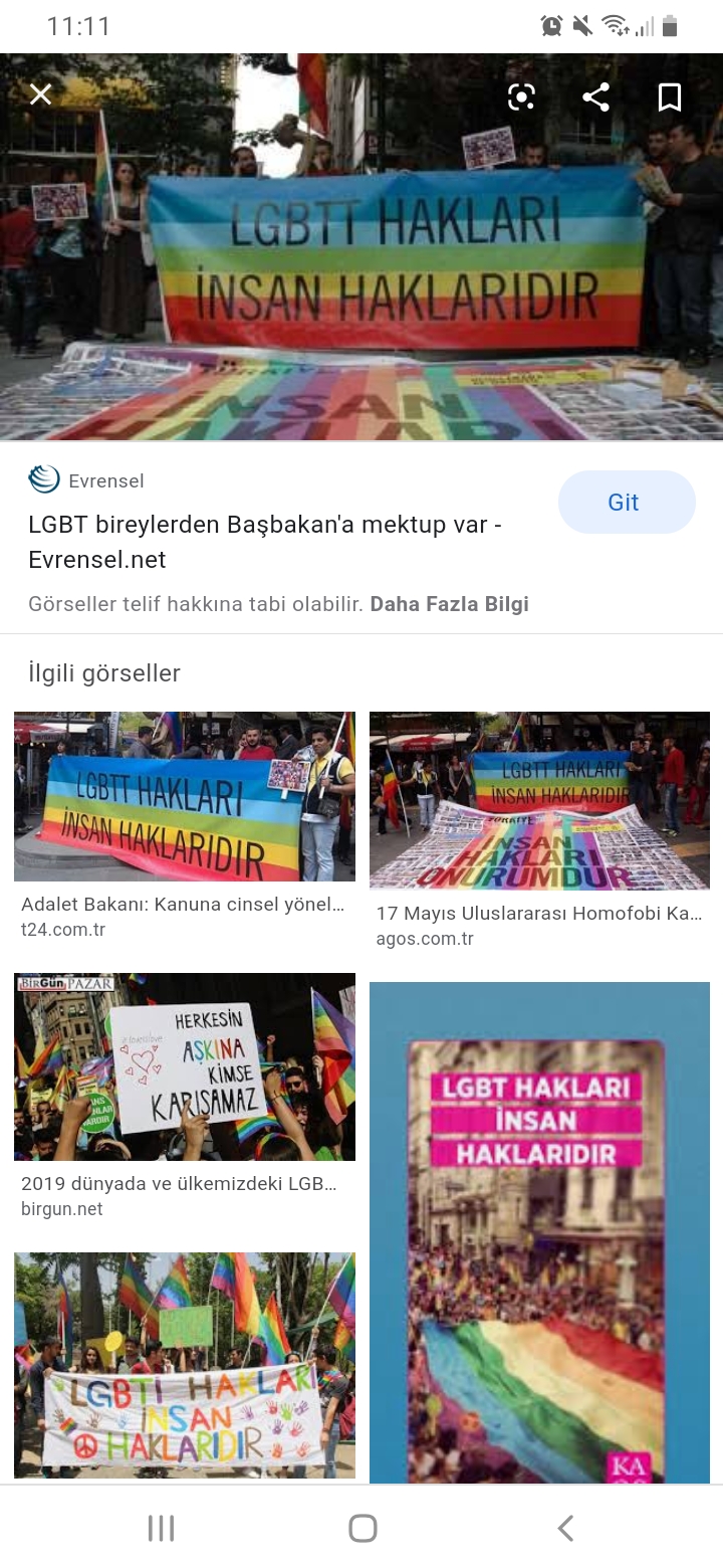LGBT HAKLARI INSAN HAKLARIDIR
